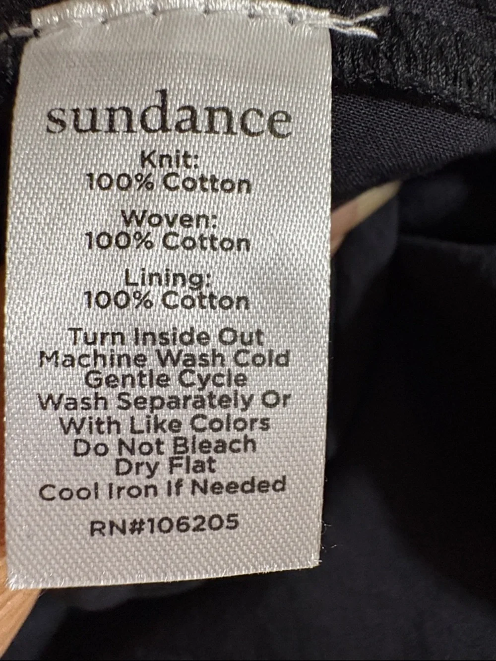 Sundance Black Ribbed Crewneck Top - Picture 11 of 12